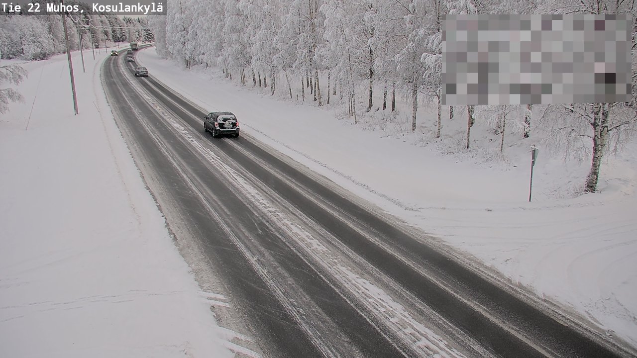 Kelikamerat Kuva Tie 22 Muhos, Kosulankylä, Muhos, Pohjois-Pohjanmaa