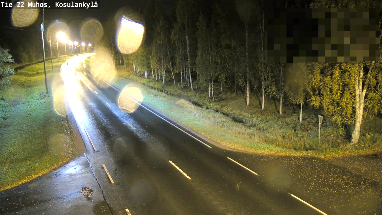 Kelikamerat Kuva Tie 22 Muhos, Kosulankylä, Muhos, Pohjois-Pohjanmaa