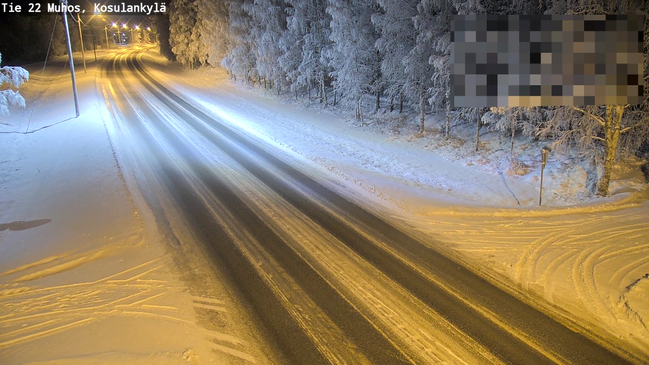 Kelikamerat Kuva Tie 22 Muhos, Kosulankylä, Muhos, Pohjois-Pohjanmaa