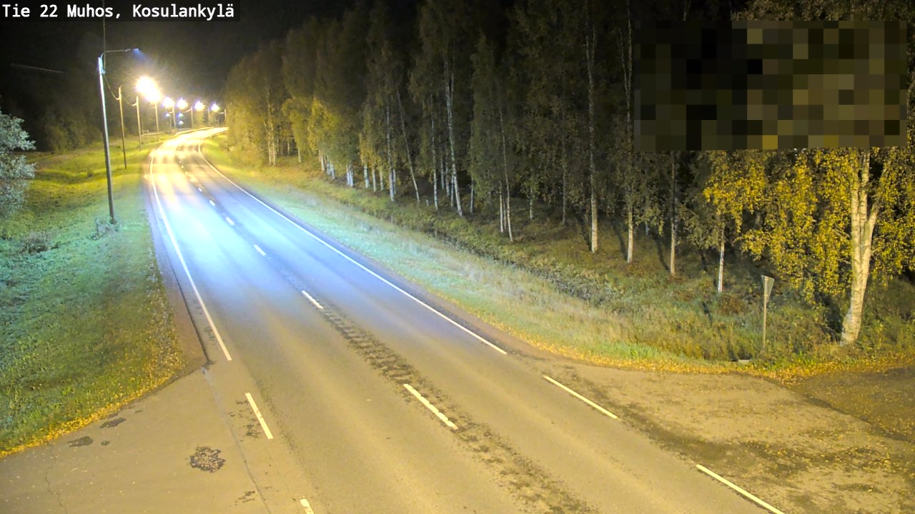 Kelikamerat Kuva Tie 22 Muhos, Kosulankylä, Muhos, Pohjois-Pohjanmaa