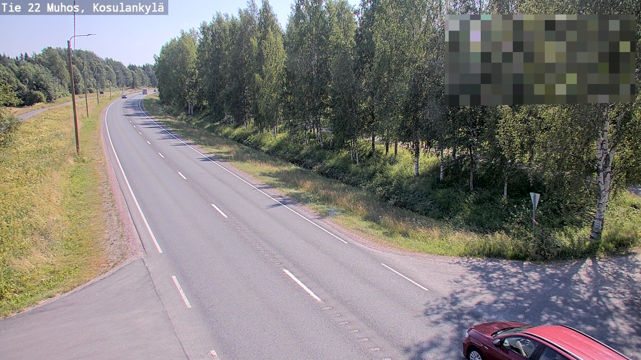 Kelikamerat Kuva Tie 22 Muhos, Kosulankylä, Muhos, Pohjois-Pohjanmaa