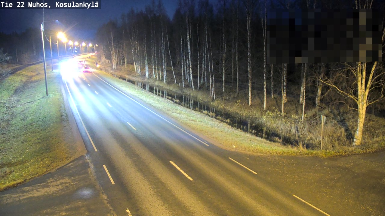 Kelikamerat Kuva Tie 22 Muhos, Kosulankylä, Muhos, Pohjois-Pohjanmaa