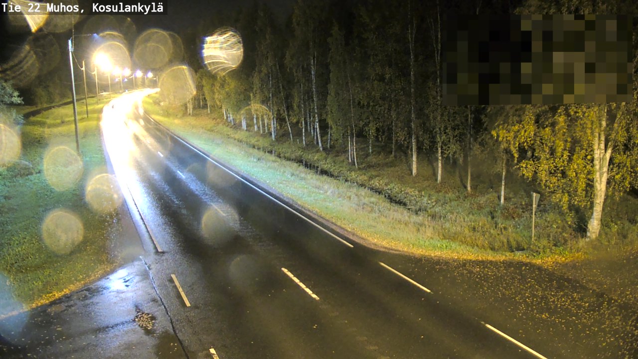 Kelikamerat Kuva Tie 22 Muhos, Kosulankylä, Muhos, Pohjois-Pohjanmaa