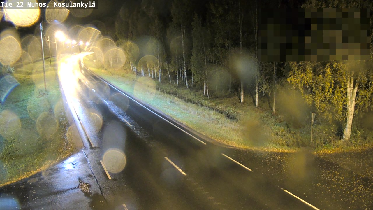 Kelikamerat Kuva Tie 22 Muhos, Kosulankylä, Muhos, Pohjois-Pohjanmaa