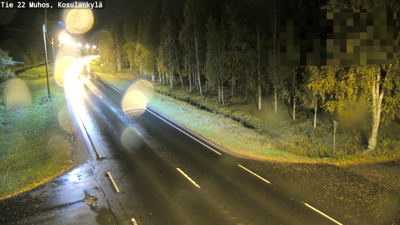 Kelikamerat Kuva Tie 22 Muhos, Kosulankylä, Muhos, Pohjois-Pohjanmaa