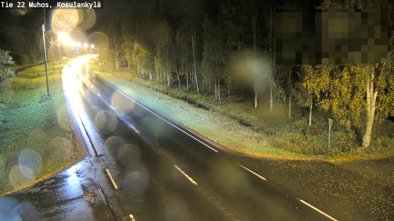 Kelikamerat Kuva Tie 22 Muhos, Kosulankylä, Muhos, Pohjois-Pohjanmaa