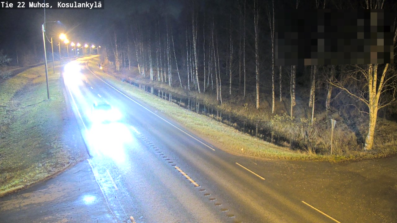 Kelikamerat Kuva Tie 22 Muhos, Kosulankylä, Muhos, Pohjois-Pohjanmaa