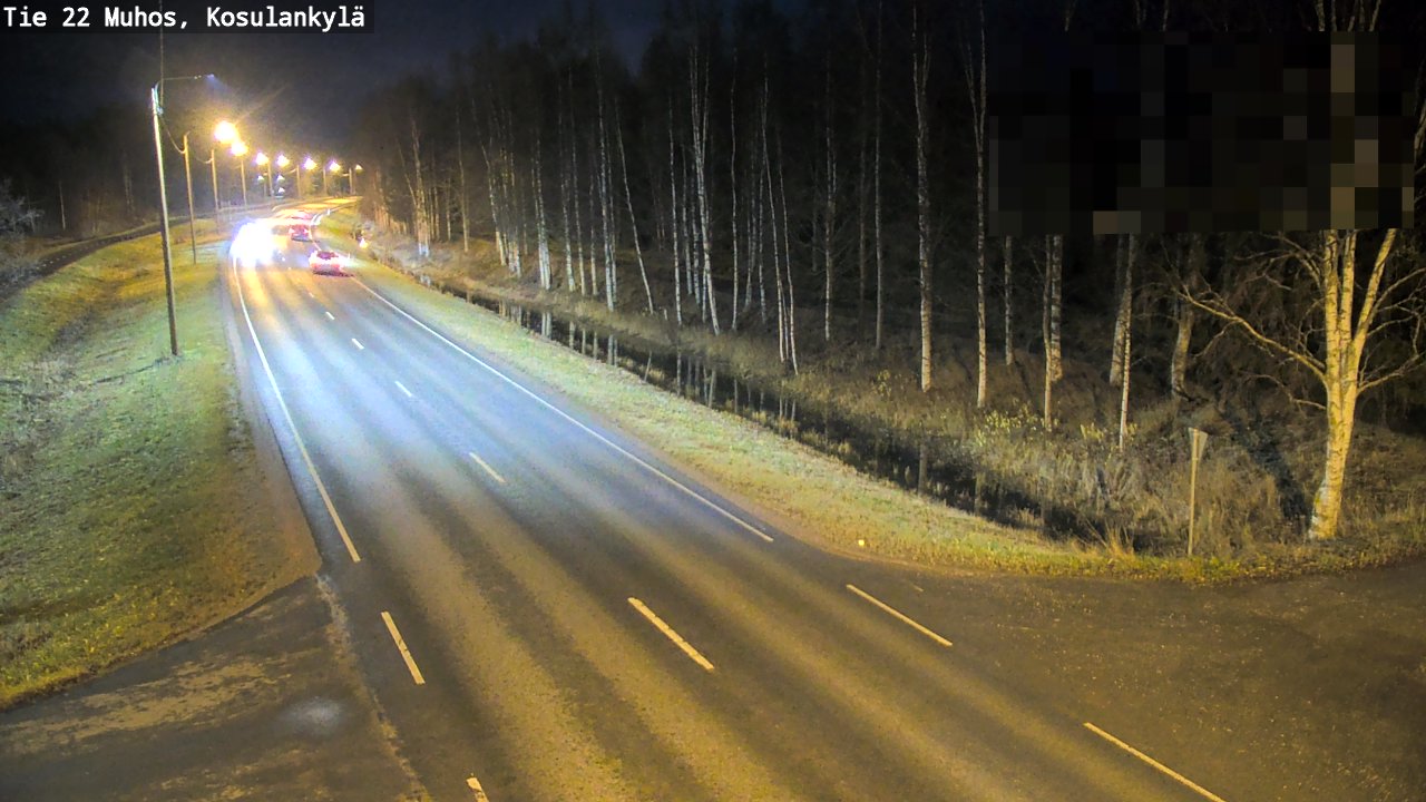 Kelikamerat Kuva Tie 22 Muhos, Kosulankylä, Muhos, Pohjois-Pohjanmaa