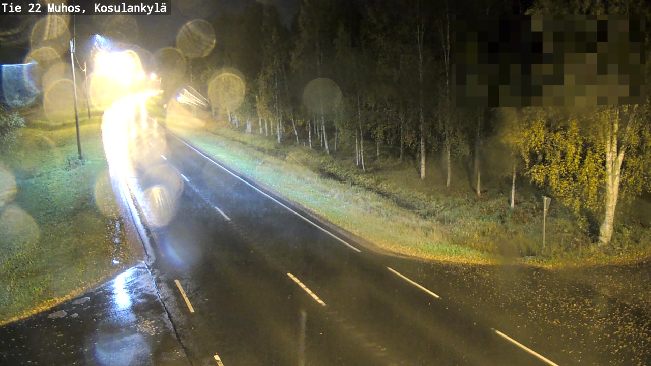 Kelikamerat Kuva Tie 22 Muhos, Kosulankylä, Muhos, Pohjois-Pohjanmaa