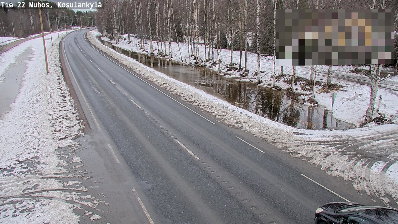 Kelikamerat Kuva Tie 22 Muhos, Kosulankylä, Muhos, Pohjois-Pohjanmaa