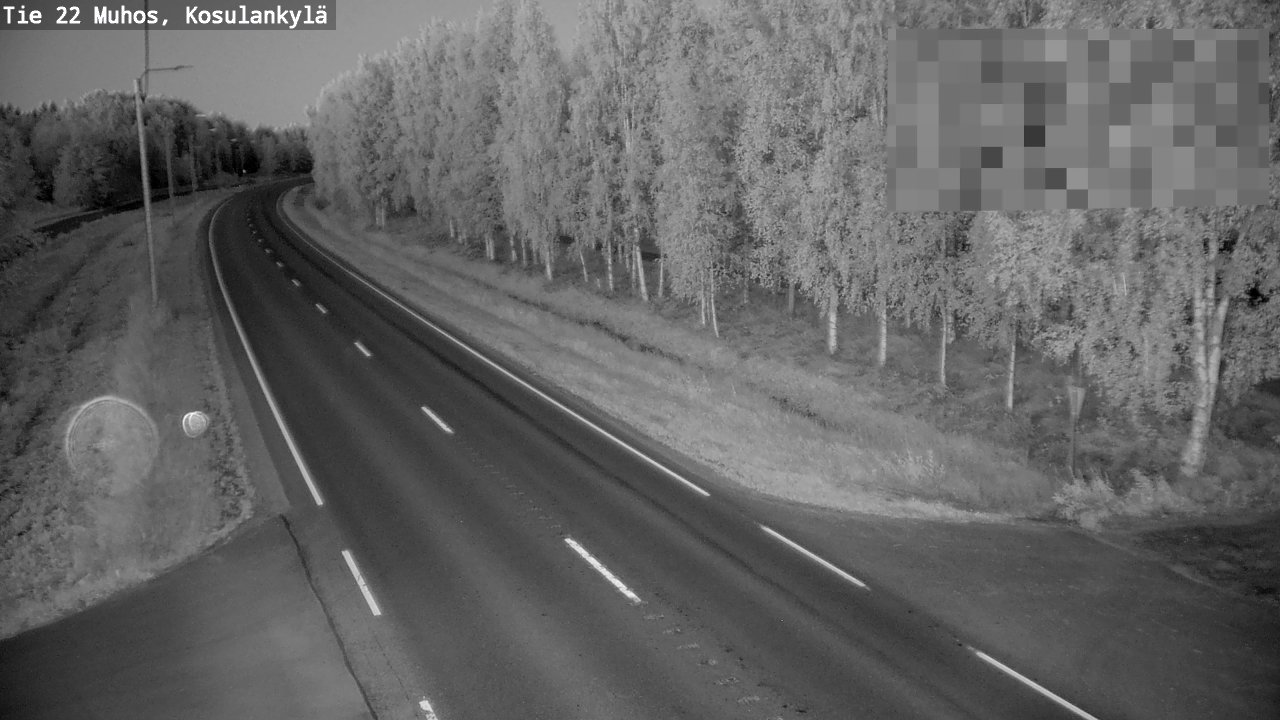 Kelikamerat Kuva Tie 22 Muhos, Kosulankylä, Muhos, Pohjois-Pohjanmaa