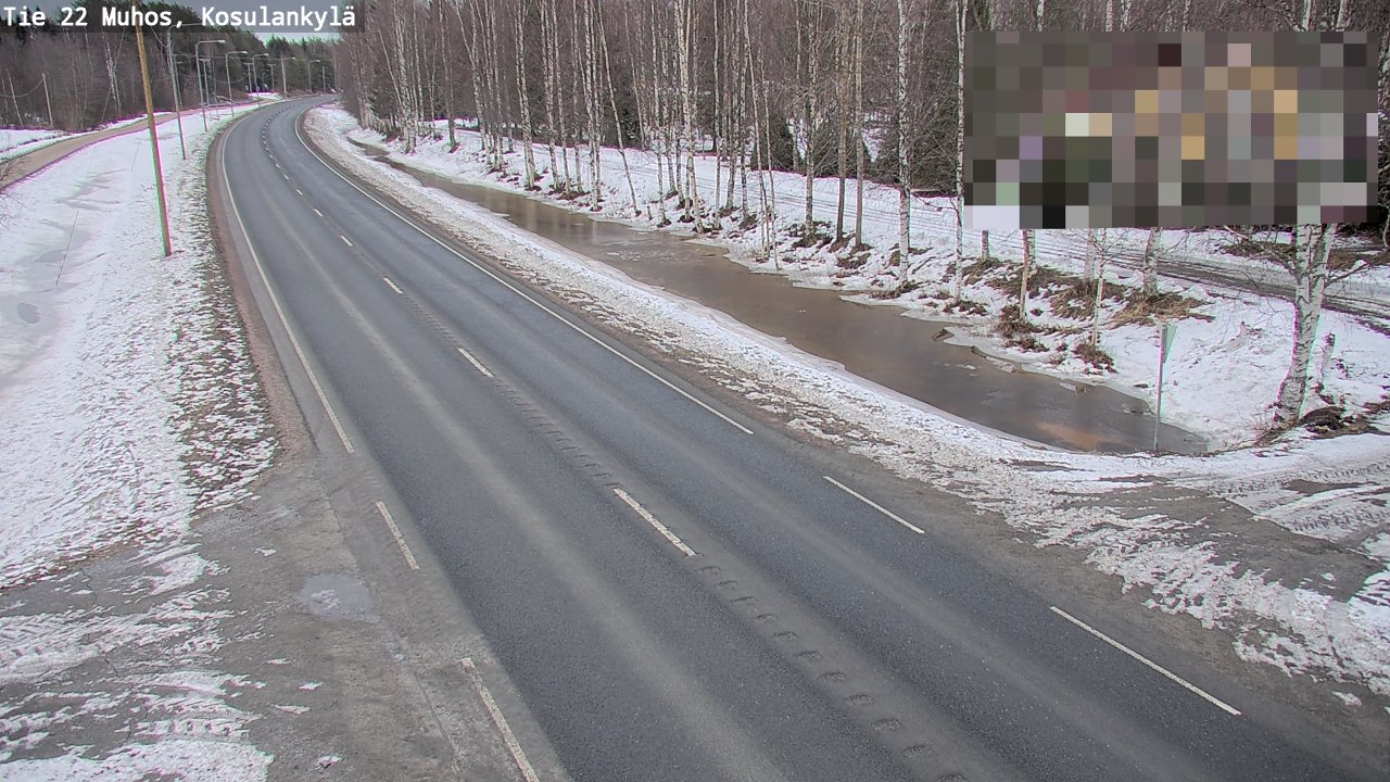 Kelikamerat Kuva Tie 22 Muhos, Kosulankylä, Muhos, Pohjois-Pohjanmaa