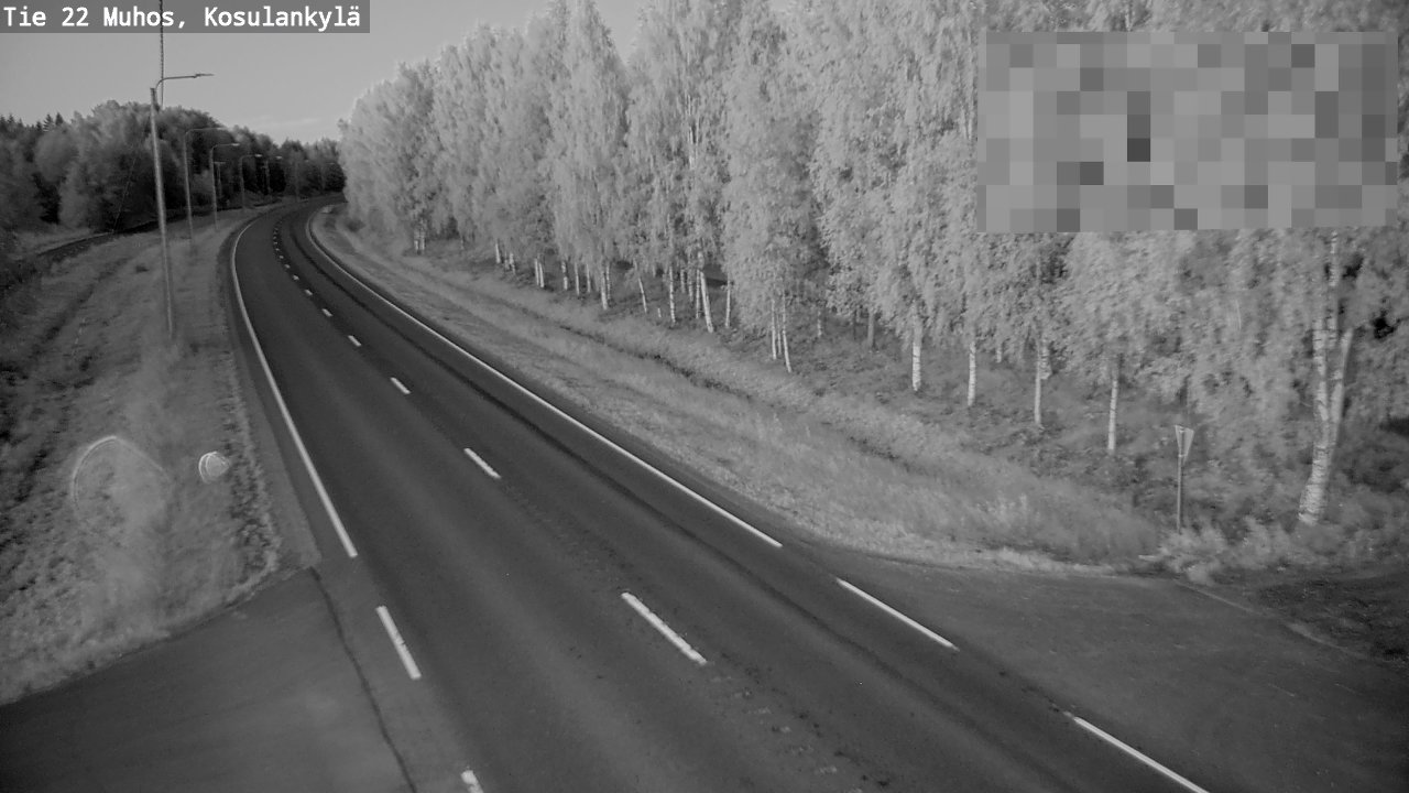 Kelikamerat Kuva Tie 22 Muhos, Kosulankylä, Muhos, Pohjois-Pohjanmaa