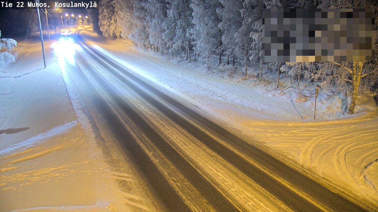 Kelikamerat Kuva Tie 22 Muhos, Kosulankylä, Muhos, Pohjois-Pohjanmaa
