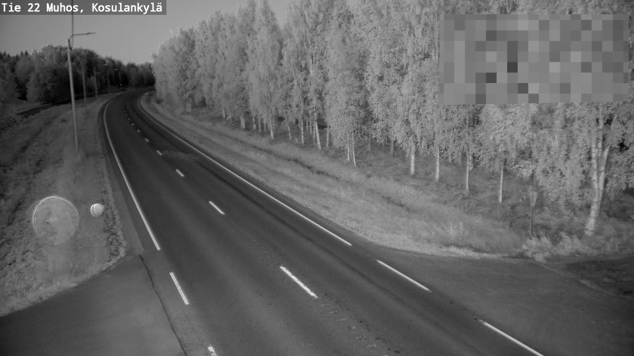 Kelikamerat Kuva Tie 22 Muhos, Kosulankylä, Muhos, Pohjois-Pohjanmaa