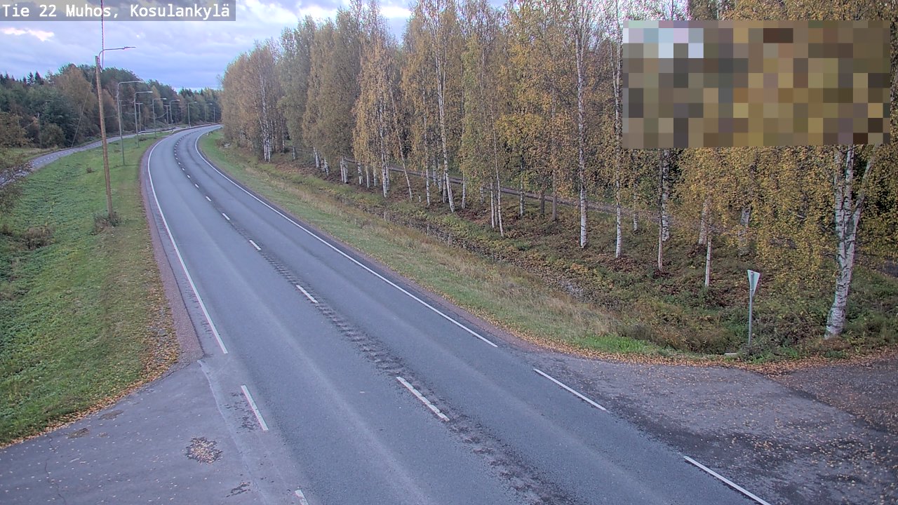 Kelikamerat Kuva Tie 22 Muhos, Kosulankylä, Muhos, Pohjois-Pohjanmaa