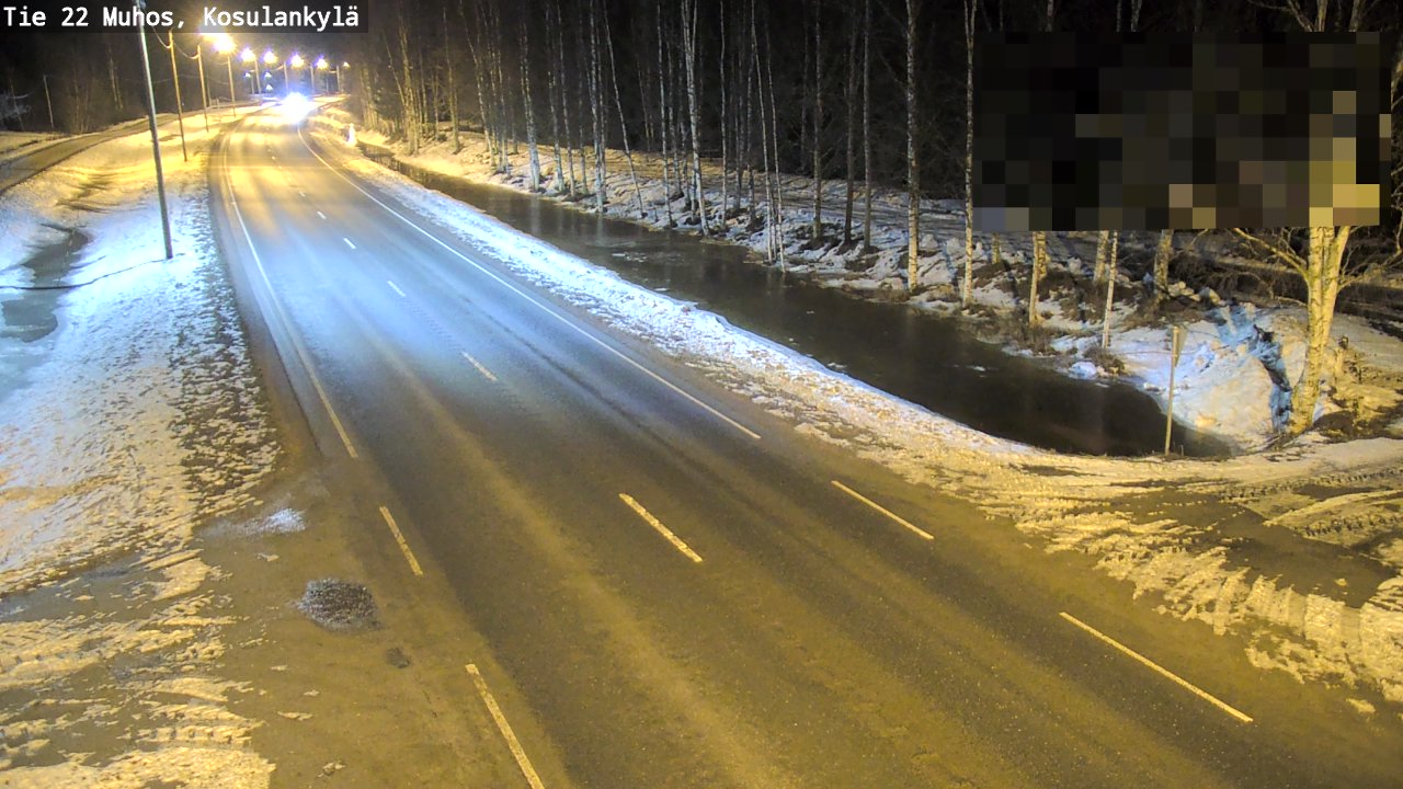 Kelikamerat Kuva Tie 22 Muhos, Kosulankylä, Muhos, Pohjois-Pohjanmaa