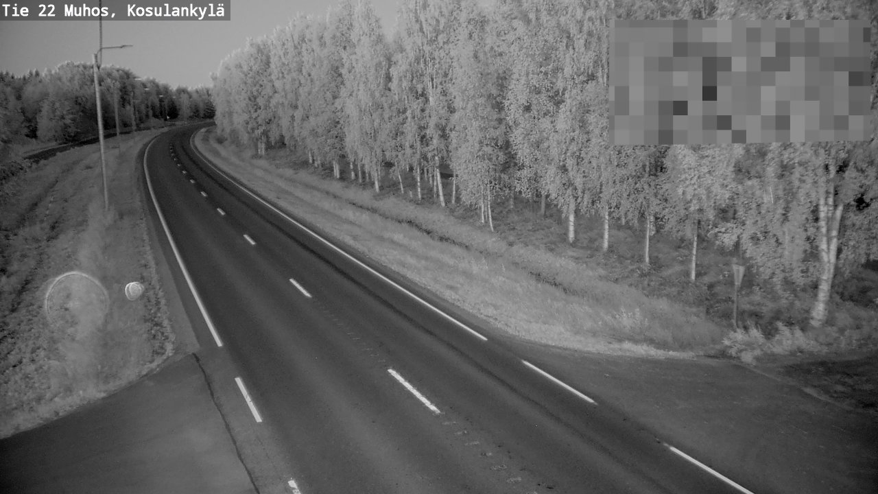 Kelikamerat Kuva Tie 22 Muhos, Kosulankylä, Muhos, Pohjois-Pohjanmaa