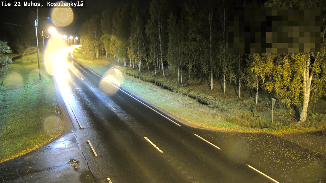 Kelikamerat Kuva Tie 22 Muhos, Kosulankylä, Muhos, Pohjois-Pohjanmaa
