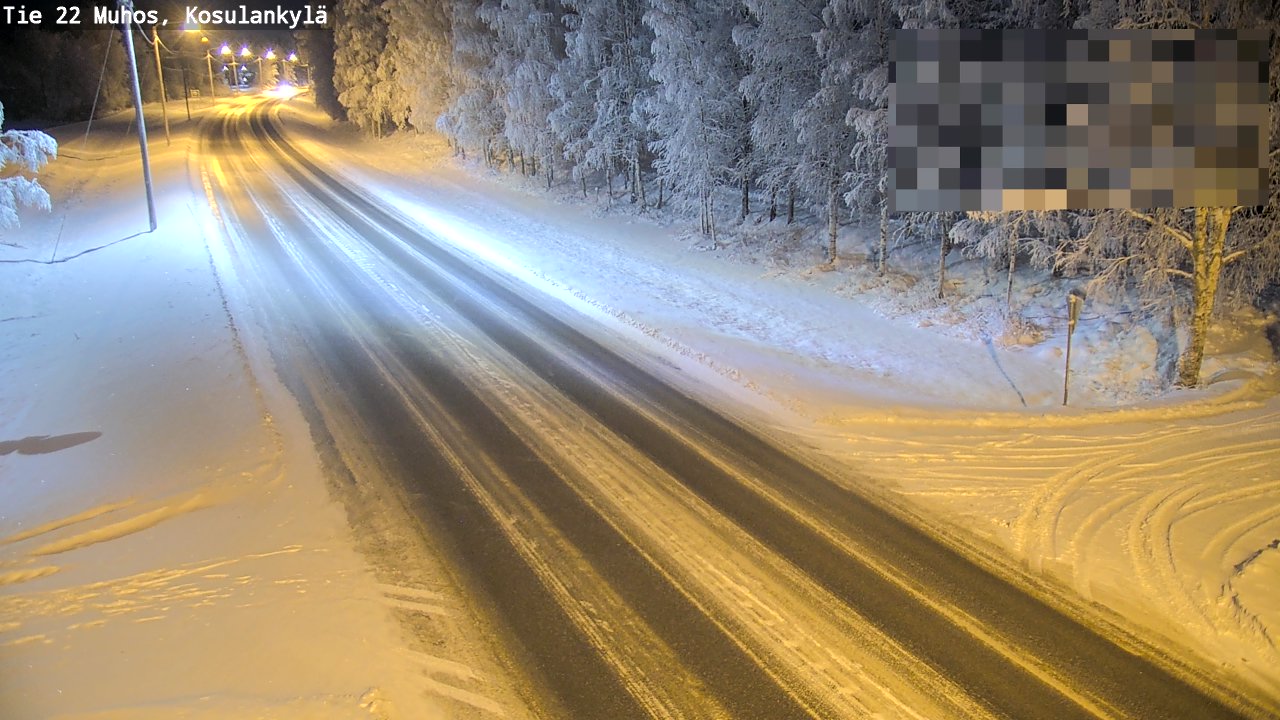 Kelikamerat Kuva Tie 22 Muhos, Kosulankylä, Muhos, Pohjois-Pohjanmaa