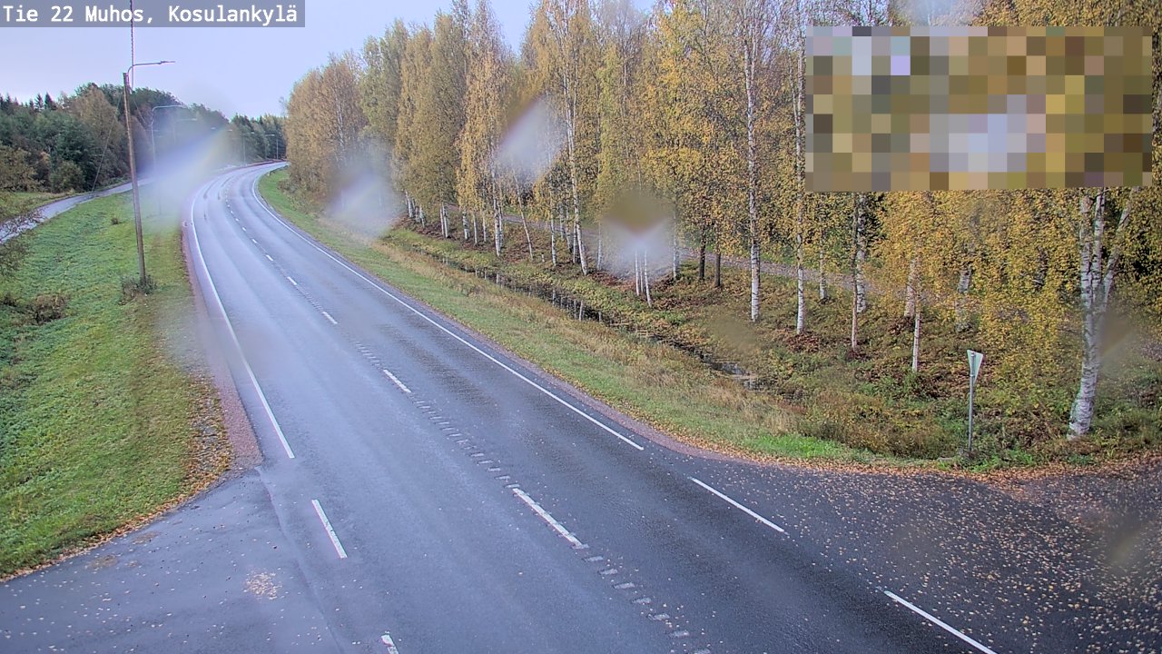 Kelikamerat Kuva Tie 22 Muhos, Kosulankylä, Muhos, Pohjois-Pohjanmaa
