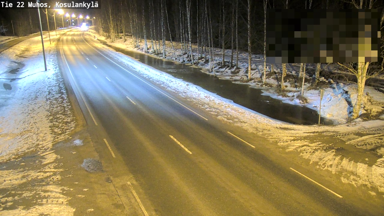 Kelikamerat Kuva Tie 22 Muhos, Kosulankylä, Muhos, Pohjois-Pohjanmaa