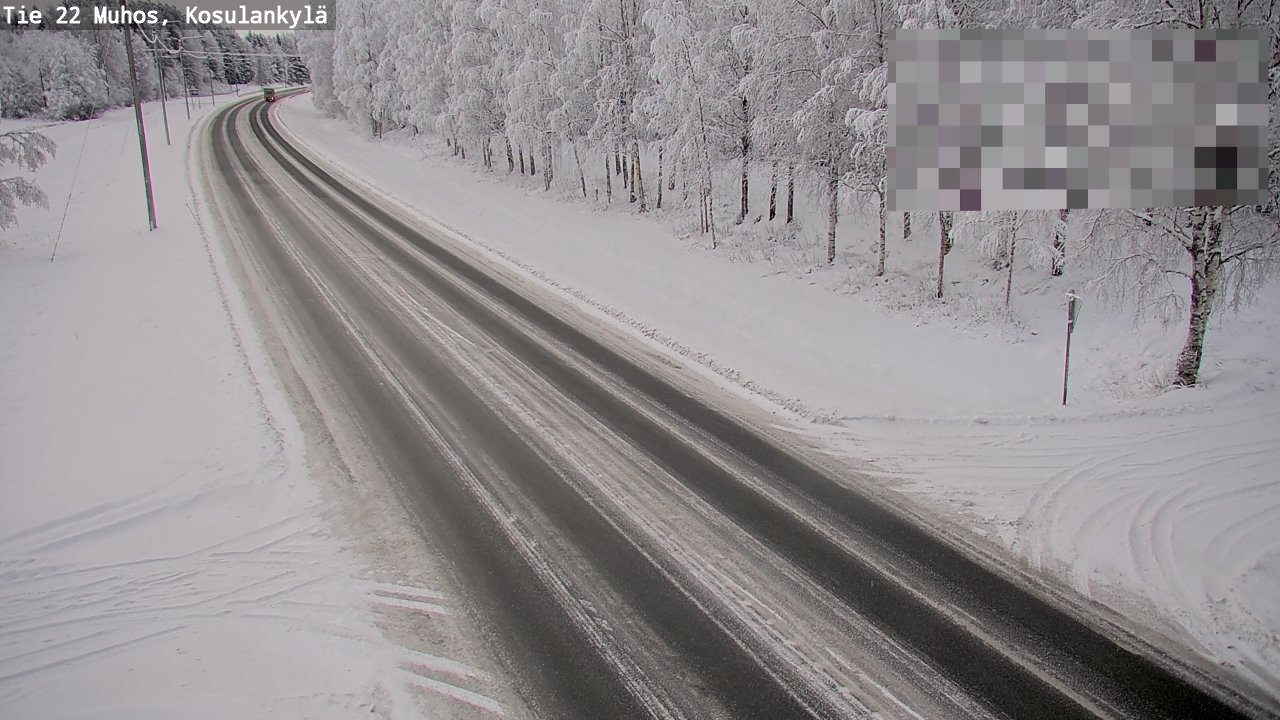 Kelikamerat Kuva Tie 22 Muhos, Kosulankylä, Muhos, Pohjois-Pohjanmaa