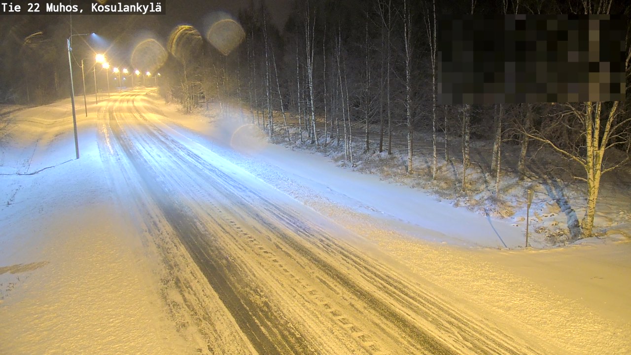 Kelikamerat Kuva Tie 22 Muhos, Kosulankylä, Muhos, Pohjois-Pohjanmaa