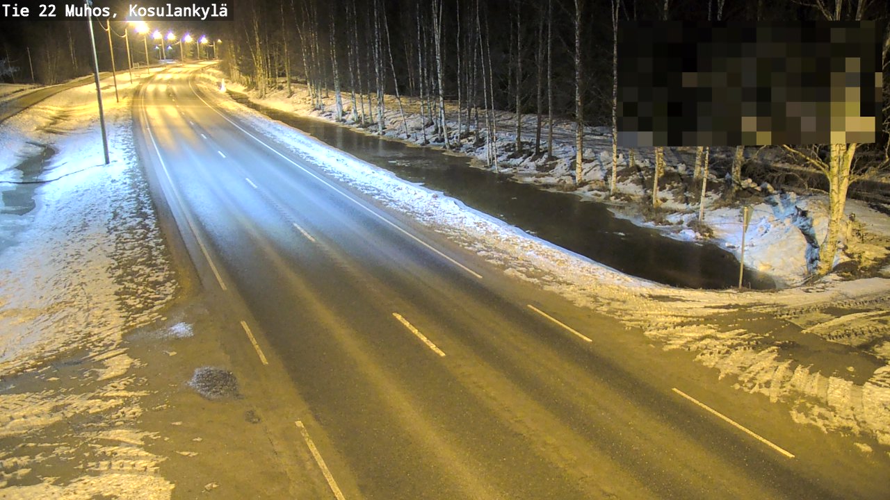 Kelikamerat Kuva Tie 22 Muhos, Kosulankylä, Muhos, Pohjois-Pohjanmaa