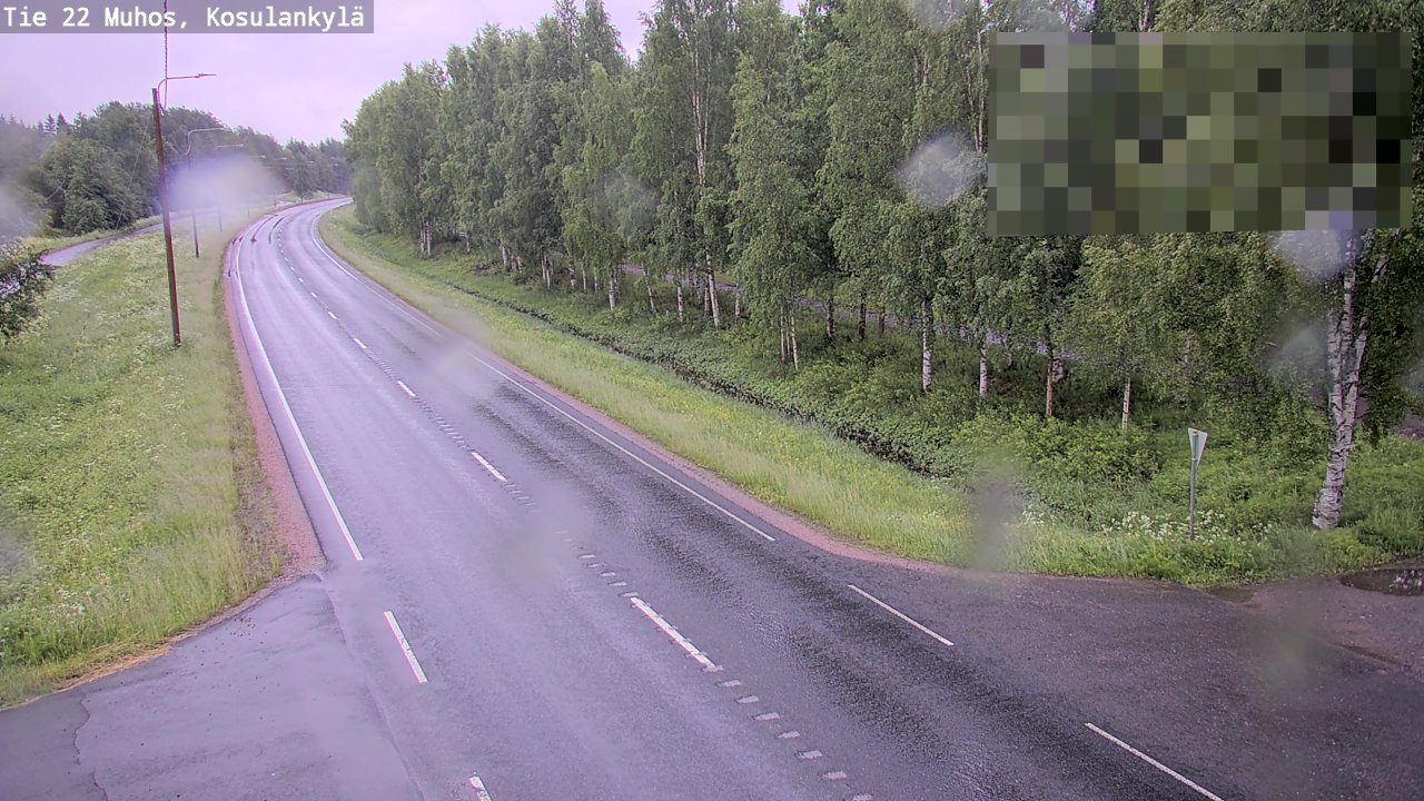 Kelikamerat Kuva Tie 22 Muhos, Kosulankylä, Muhos, Pohjois-Pohjanmaa