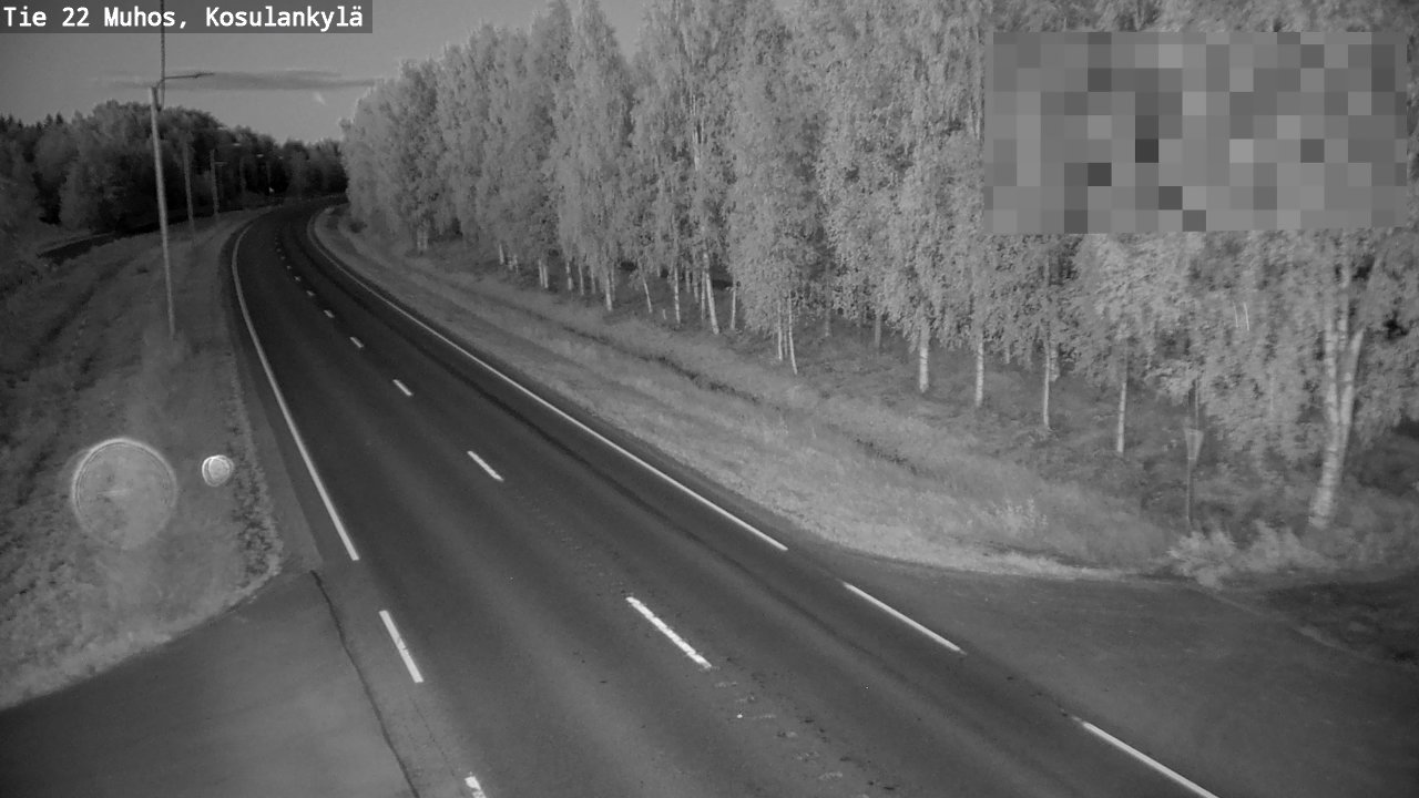 Kelikamerat Kuva Tie 22 Muhos, Kosulankylä, Muhos, Pohjois-Pohjanmaa