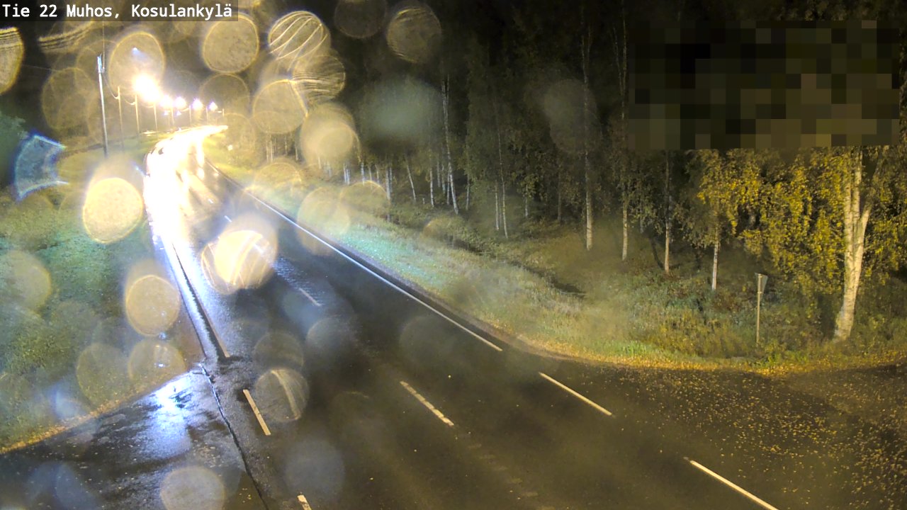 Kelikamerat Kuva Tie 22 Muhos, Kosulankylä, Muhos, Pohjois-Pohjanmaa