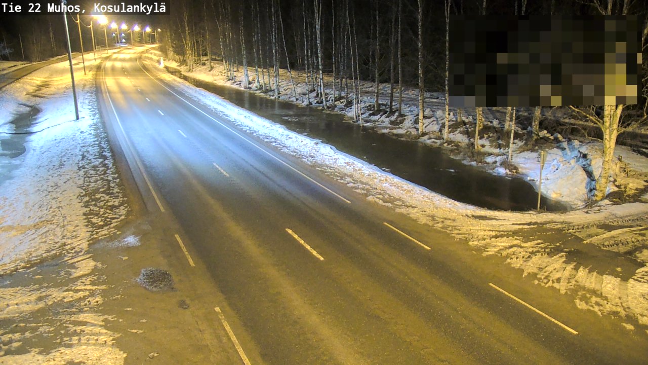 Kelikamerat Kuva Tie 22 Muhos, Kosulankylä, Muhos, Pohjois-Pohjanmaa