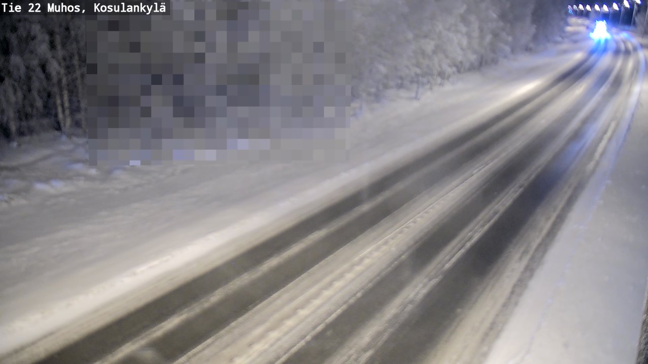 Kelikamerat Kuva Tie 22 Muhos, Kosulankylä, Muhos, Pohjois-Pohjanmaa