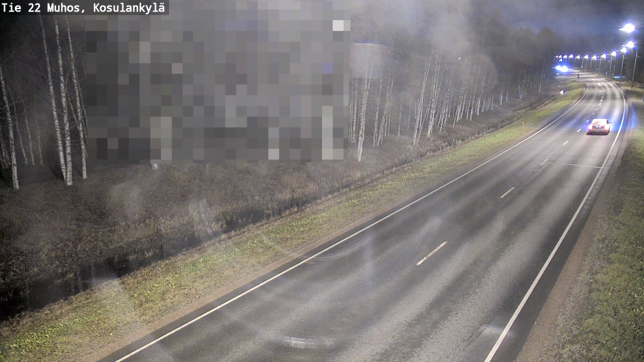 Kelikamerat Kuva Tie 22 Muhos, Kosulankylä, Muhos, Pohjois-Pohjanmaa