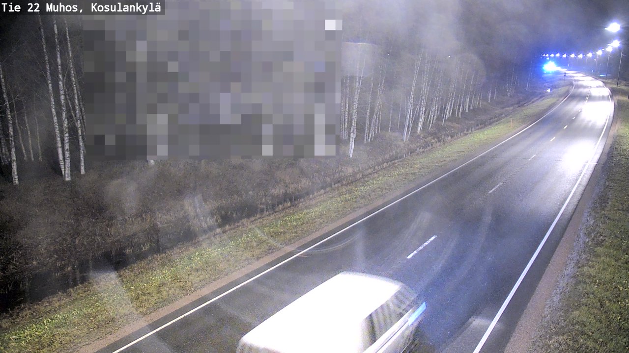 Kelikamerat Kuva Tie 22 Muhos, Kosulankylä, Muhos, Pohjois-Pohjanmaa