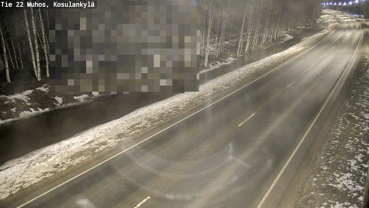 Kelikamerat Kuva Tie 22 Muhos, Kosulankylä, Muhos, Pohjois-Pohjanmaa