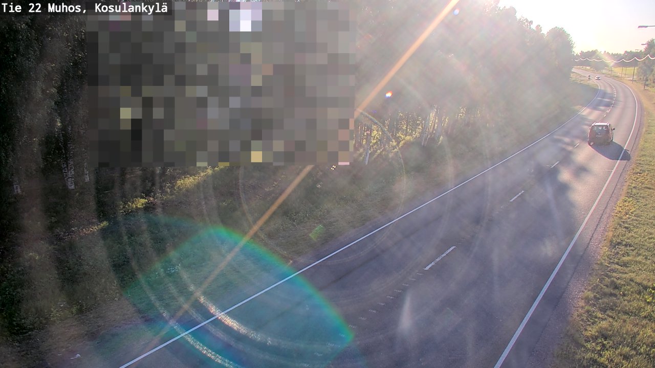 Kelikamerat Kuva Tie 22 Muhos, Kosulankylä, Muhos, Pohjois-Pohjanmaa