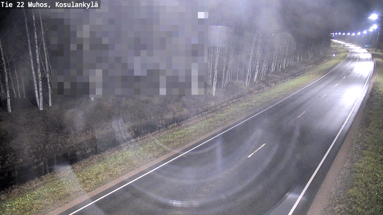 Kelikamerat Kuva Tie 22 Muhos, Kosulankylä, Muhos, Pohjois-Pohjanmaa