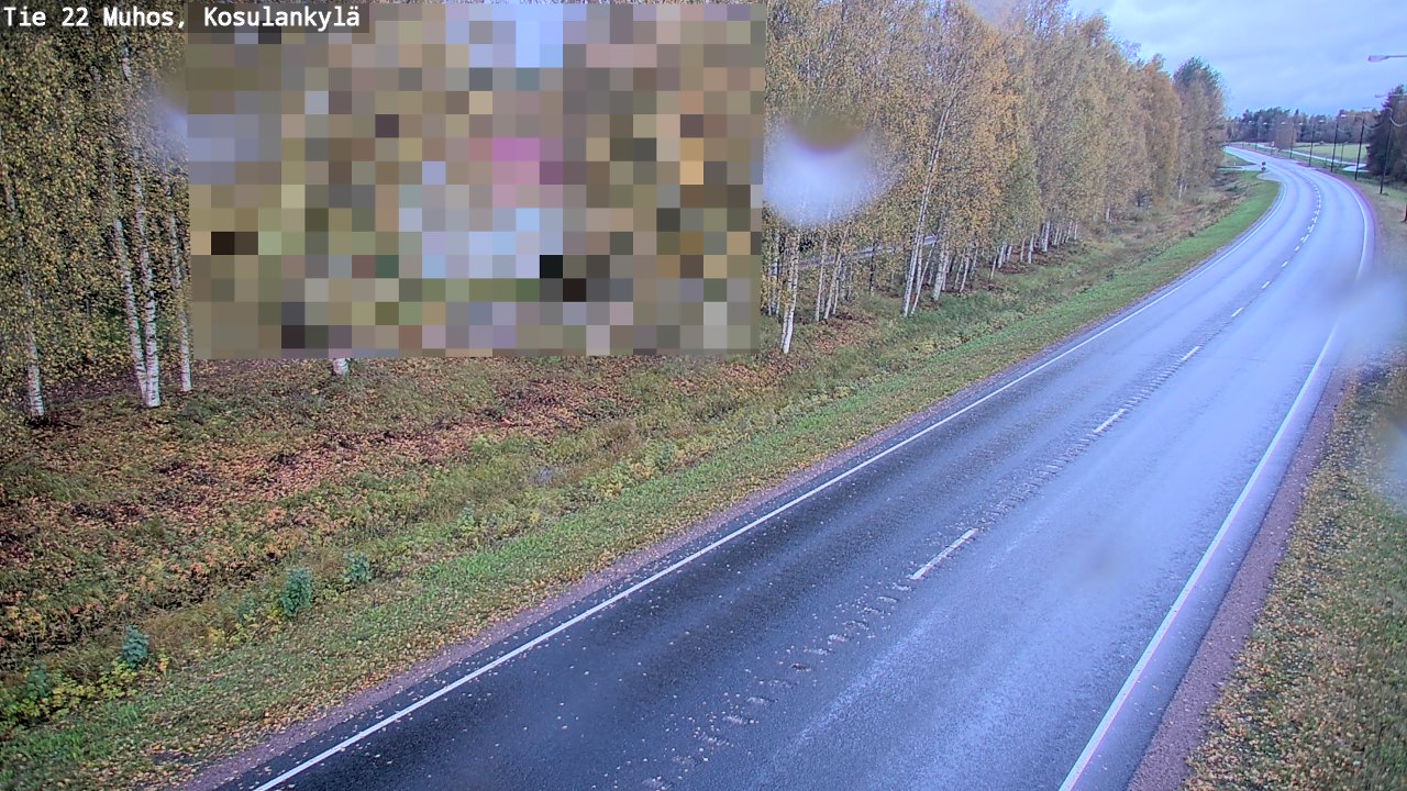 Kelikamerat Kuva Tie 22 Muhos, Kosulankylä, Muhos, Pohjois-Pohjanmaa