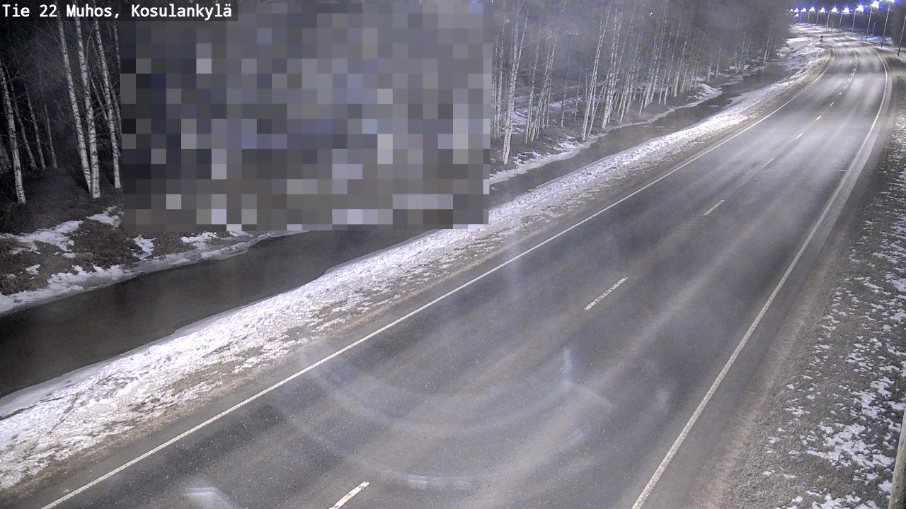 Kelikamerat Kuva Tie 22 Muhos, Kosulankylä, Muhos, Pohjois-Pohjanmaa