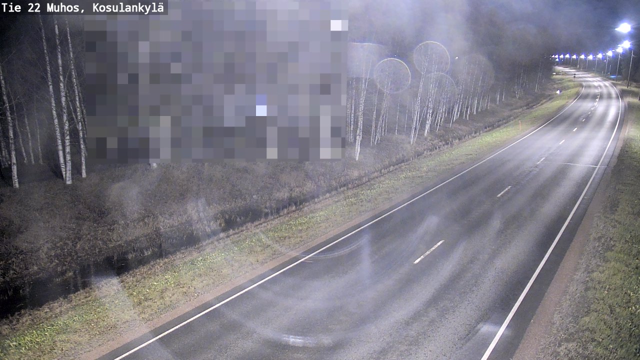 Kelikamerat Kuva Tie 22 Muhos, Kosulankylä, Muhos, Pohjois-Pohjanmaa