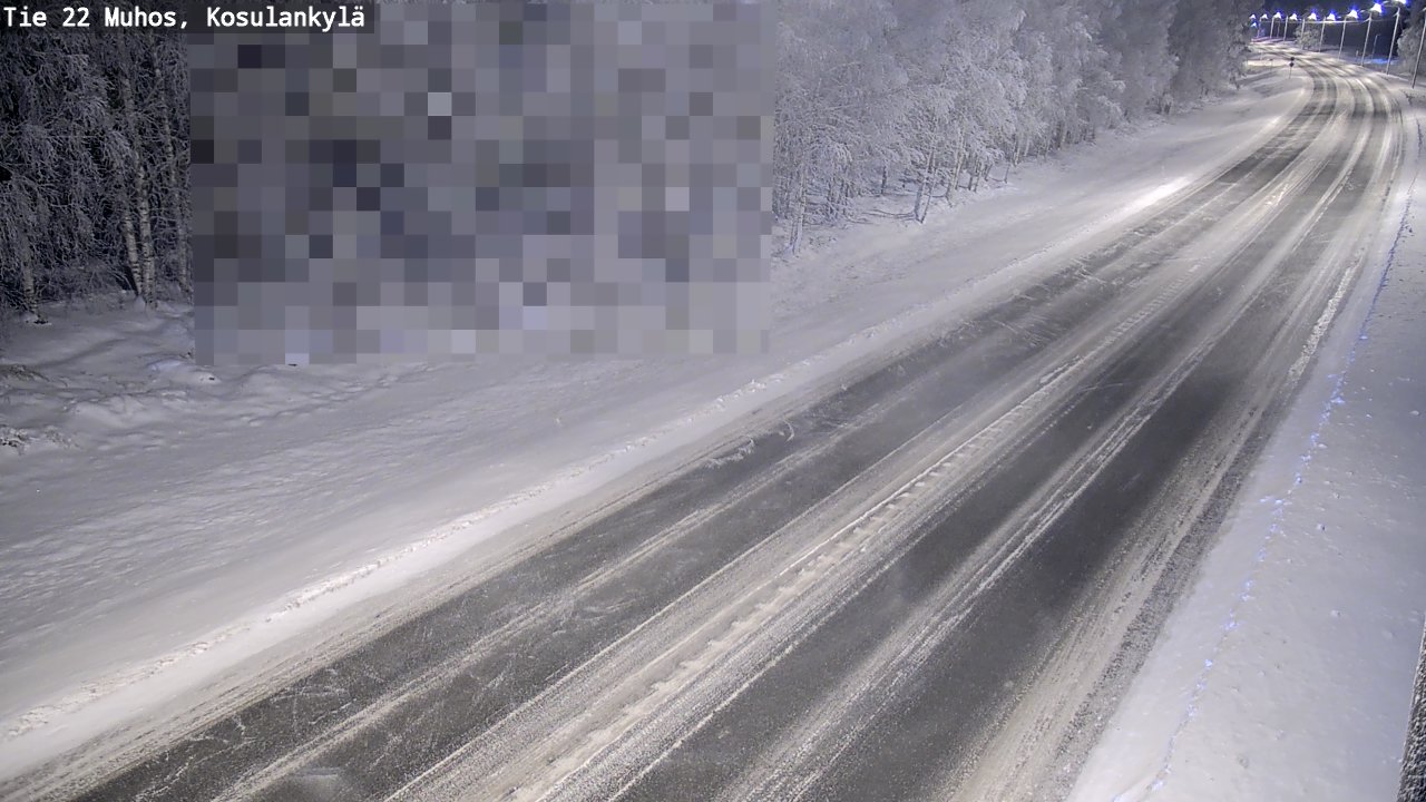 Kelikamerat Kuva Tie 22 Muhos, Kosulankylä, Muhos, Pohjois-Pohjanmaa