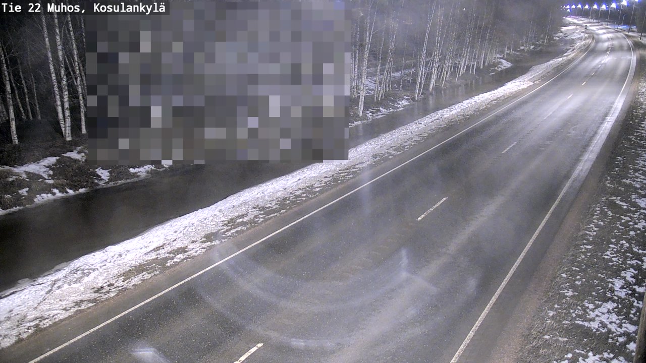 Kelikamerat Kuva Tie 22 Muhos, Kosulankylä, Muhos, Pohjois-Pohjanmaa