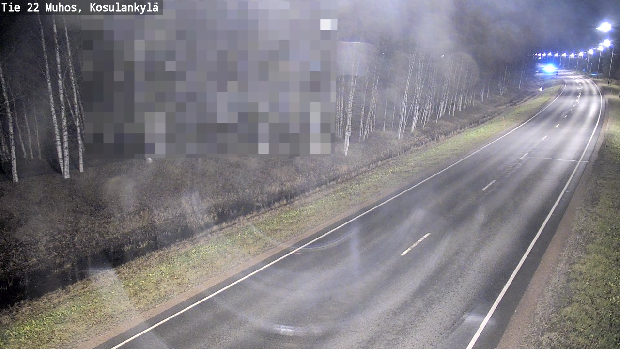 Kelikamerat Kuva Tie 22 Muhos, Kosulankylä, Muhos, Pohjois-Pohjanmaa