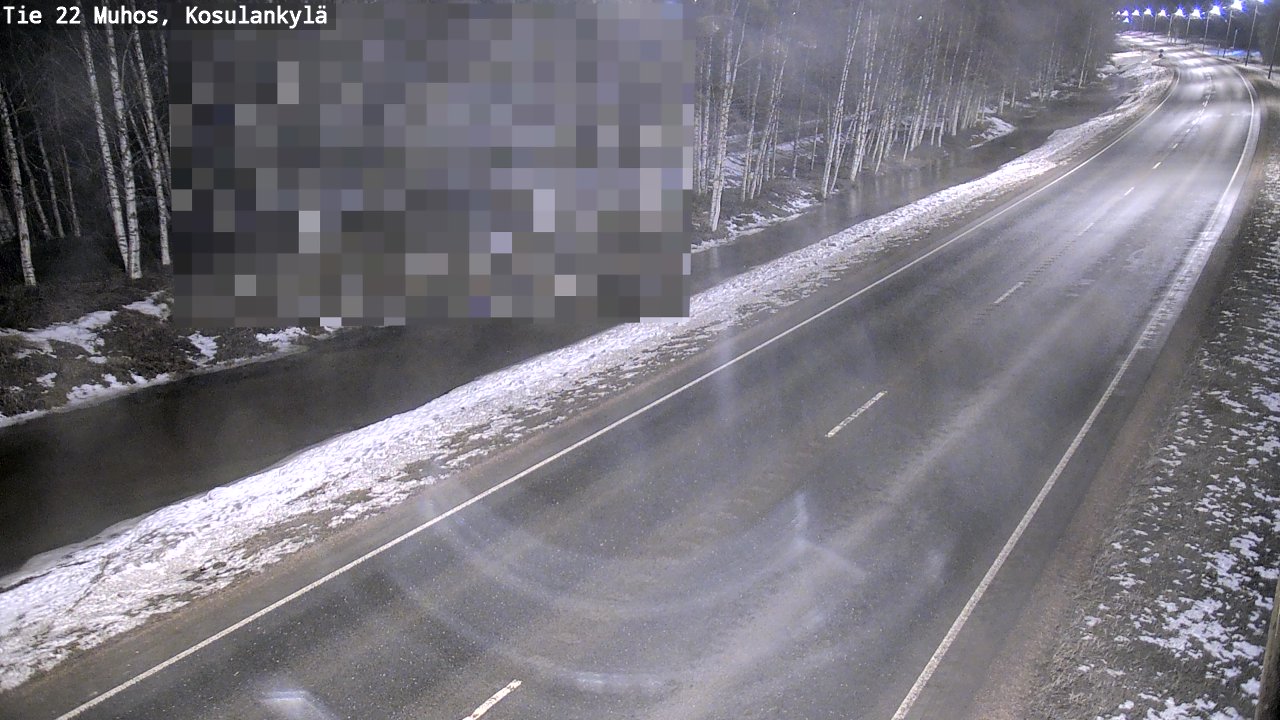 Kelikamerat Kuva Tie 22 Muhos, Kosulankylä, Muhos, Pohjois-Pohjanmaa