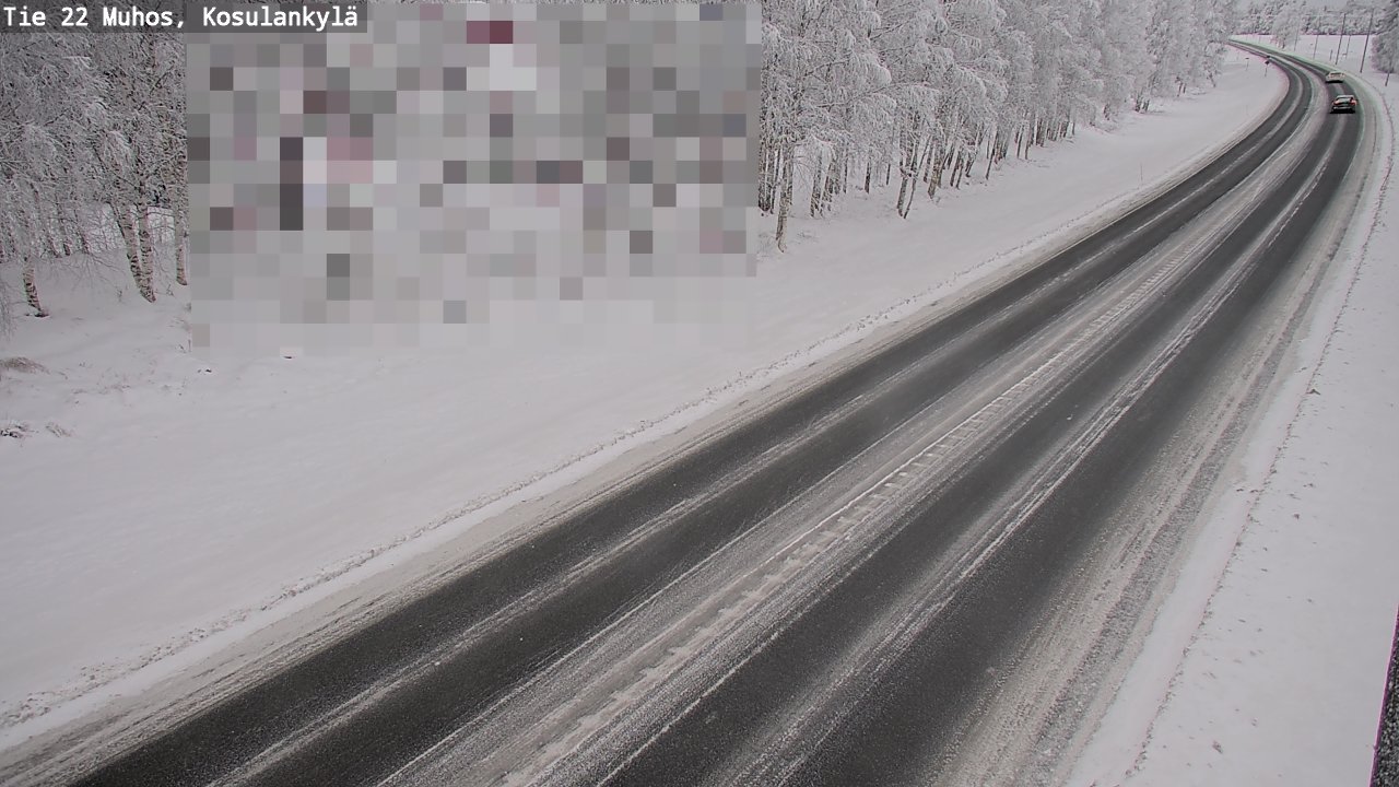 Kelikamerat Kuva Tie 22 Muhos, Kosulankylä, Muhos, Pohjois-Pohjanmaa