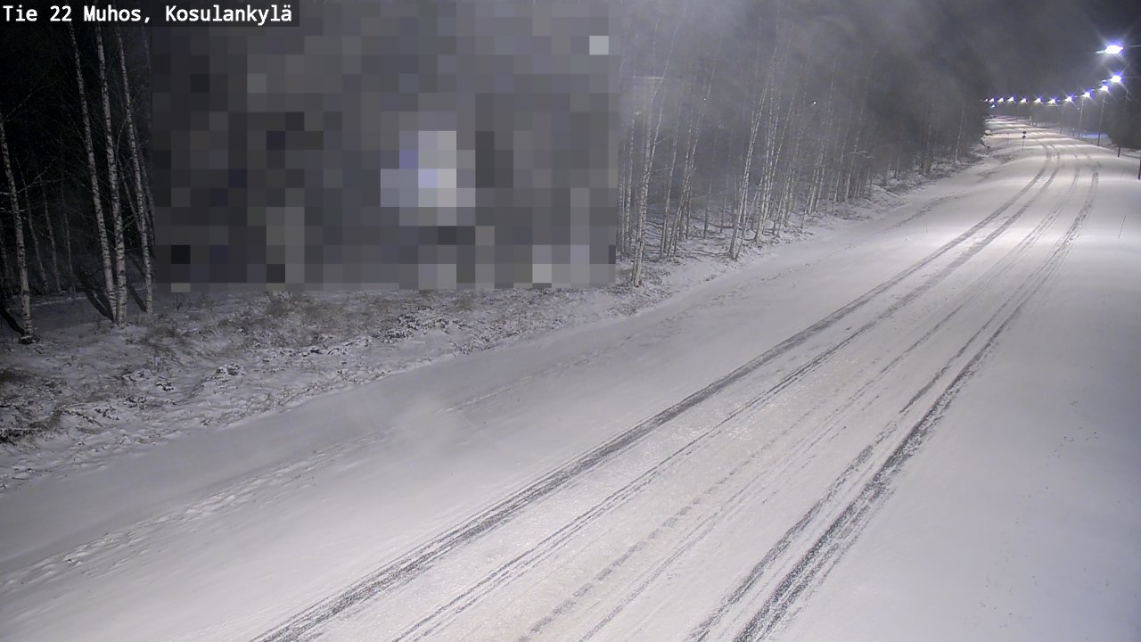 Kelikamerat Kuva Tie 22 Muhos, Kosulankylä, Muhos, Pohjois-Pohjanmaa