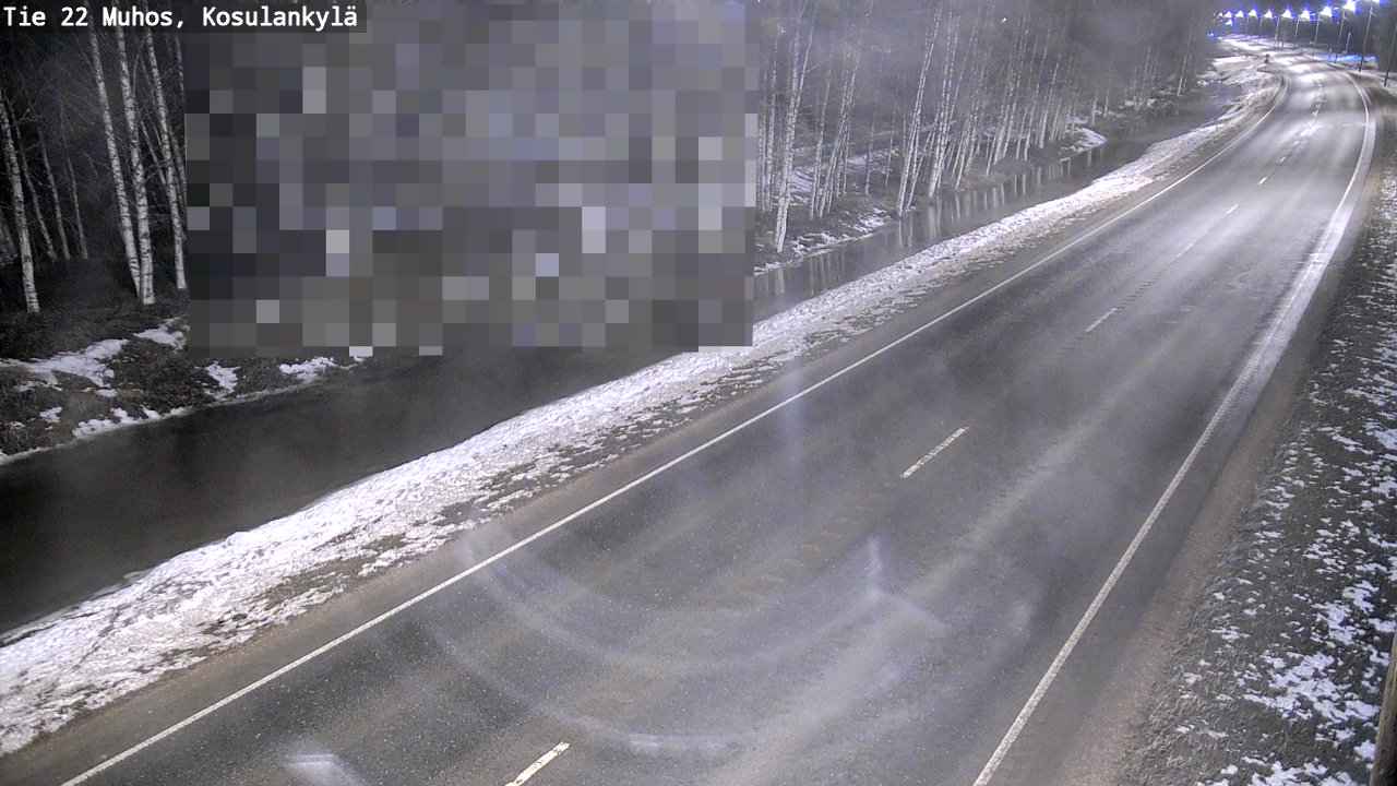 Kelikamerat Kuva Tie 22 Muhos, Kosulankylä, Muhos, Pohjois-Pohjanmaa