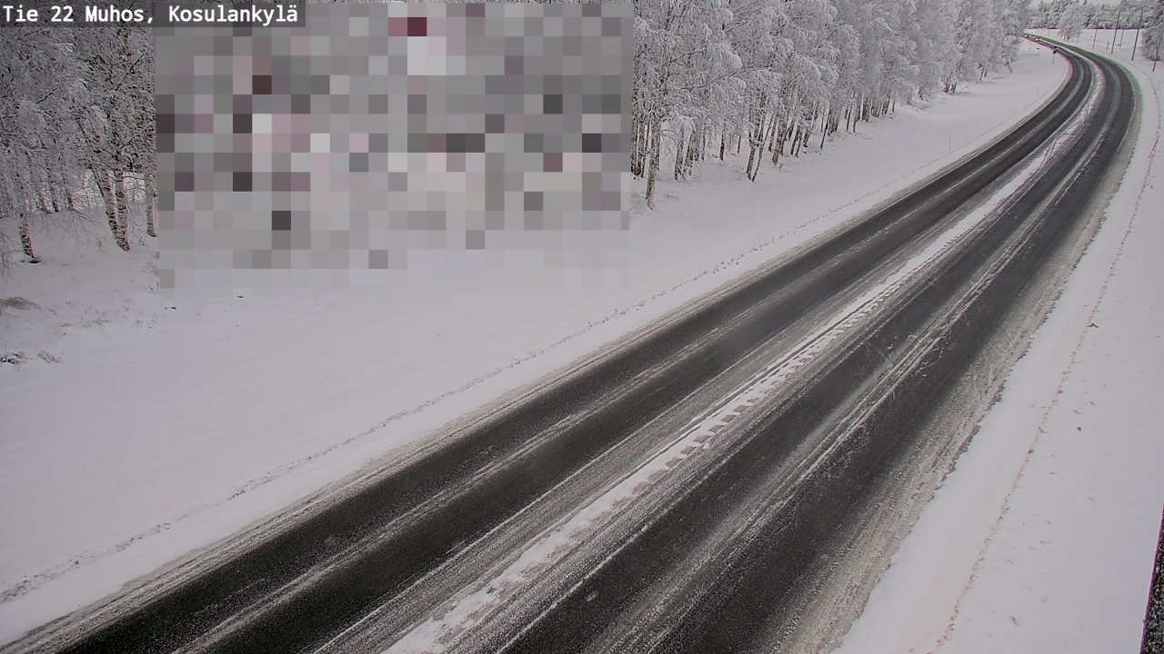 Kelikamerat Kuva Tie 22 Muhos, Kosulankylä, Muhos, Pohjois-Pohjanmaa